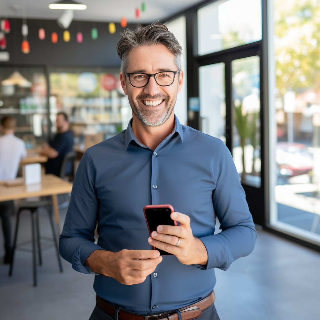 ReviMate.io Grow, Protect & Automate Your Google Reviews Business Owner Excited To See Their Positive Google Reviews (10)